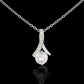 Alluring Beauty Necklace and Cubic Zirconia Earring Set, gift for daughter