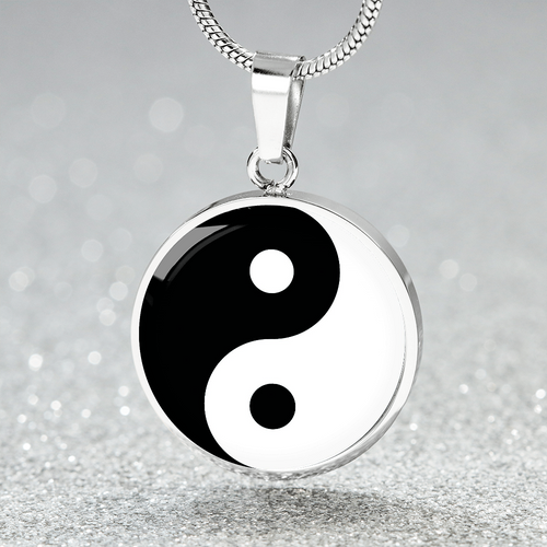 Yin Yang pendant necklace