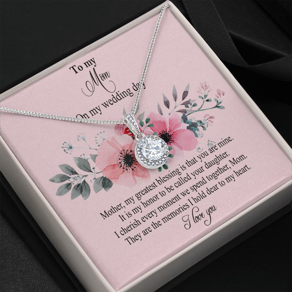 Eternal Hope Necklace - gift for Mom on my wedding day