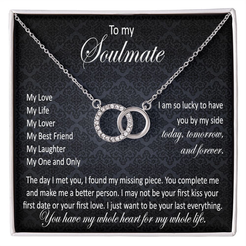 Perfect pair necklace a gift for a Soulmate