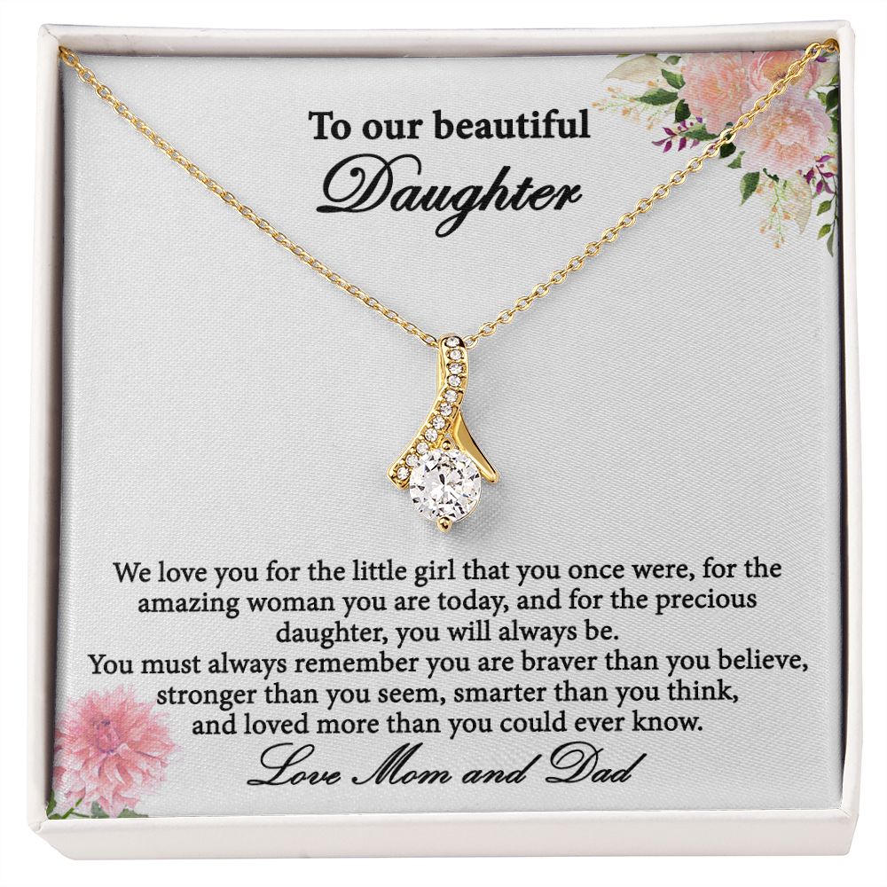 Alluring Beauty necklace-gift from Mom and Dad