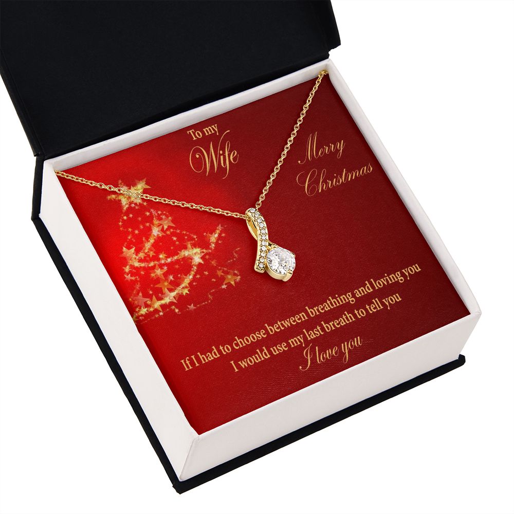 Christmas gift for wife Alluring Beauty necklace