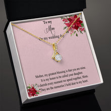 Load image into Gallery viewer, Alluring Beauty necklace - wedding gift to mom
