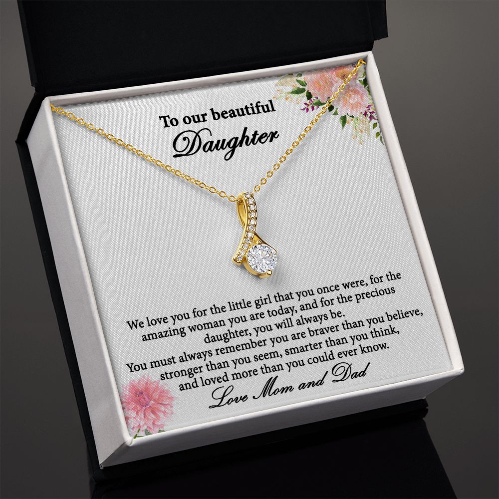 Alluring Beauty necklace-gift from Mom and Dad