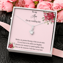 Load image into Gallery viewer, Alluring Beauty necklace - wedding gift to mom
