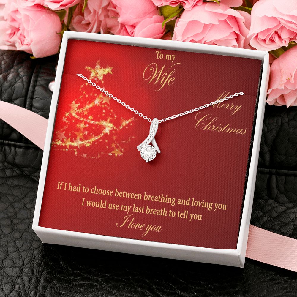 Christmas gift for wife Alluring Beauty necklace