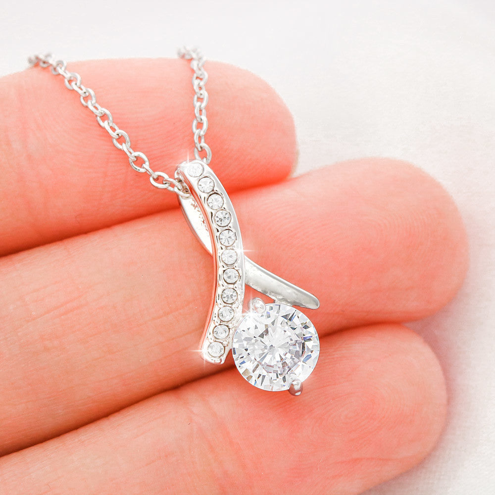 Christmas gift for Sister-in-law Alluring Beauty necklace gift