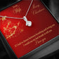 Christmas gift for wife Alluring Beauty necklace