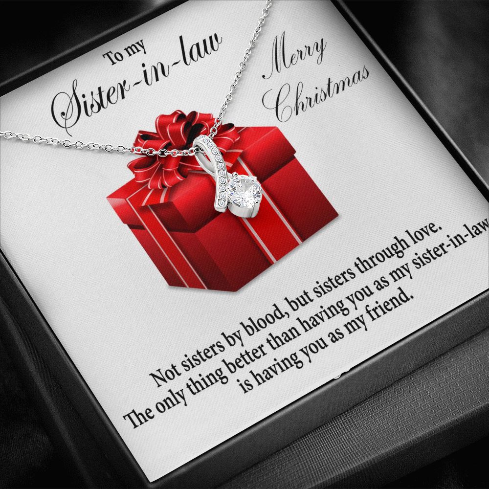 Christmas gift for Sister-in-law Alluring Beauty necklace gift