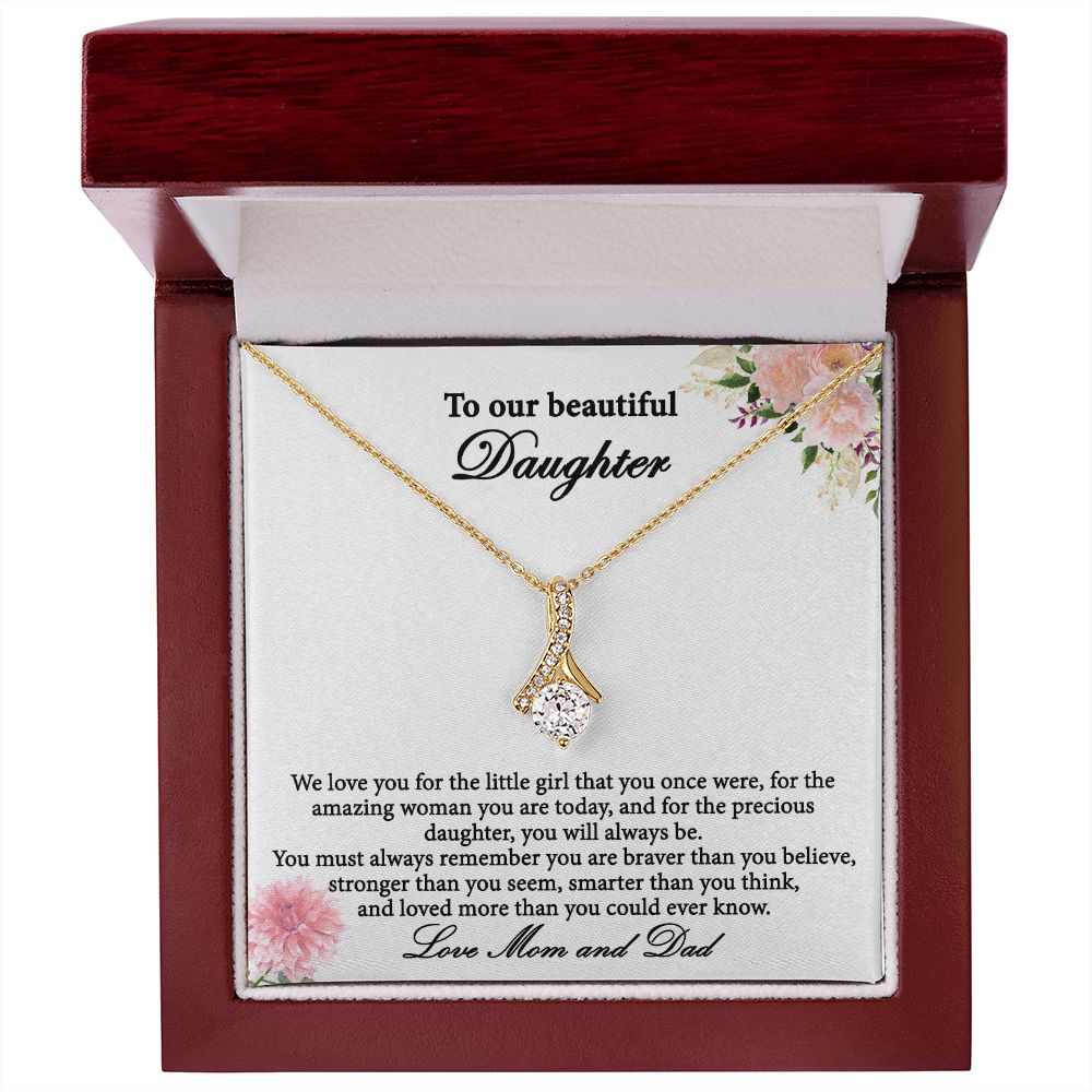 Alluring Beauty necklace-gift from Mom and Dad