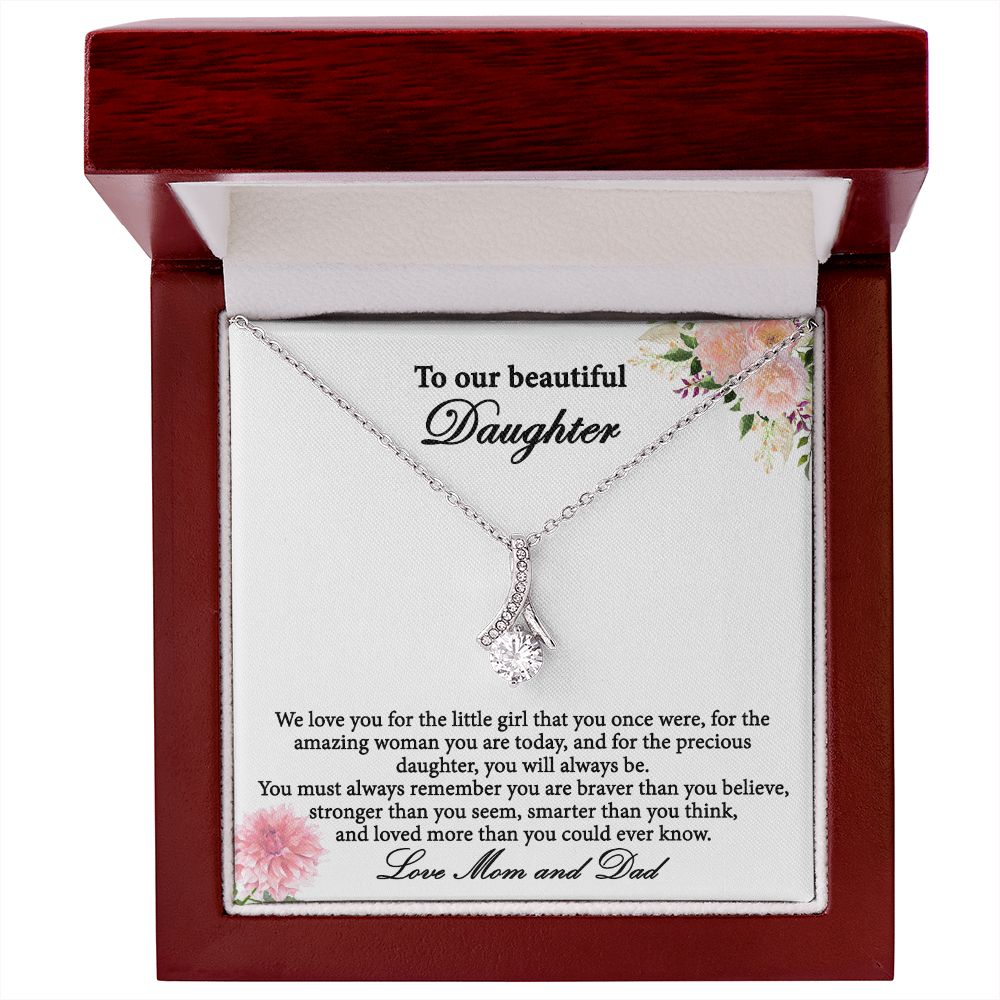 Alluring Beauty necklace-gift from Mom and Dad