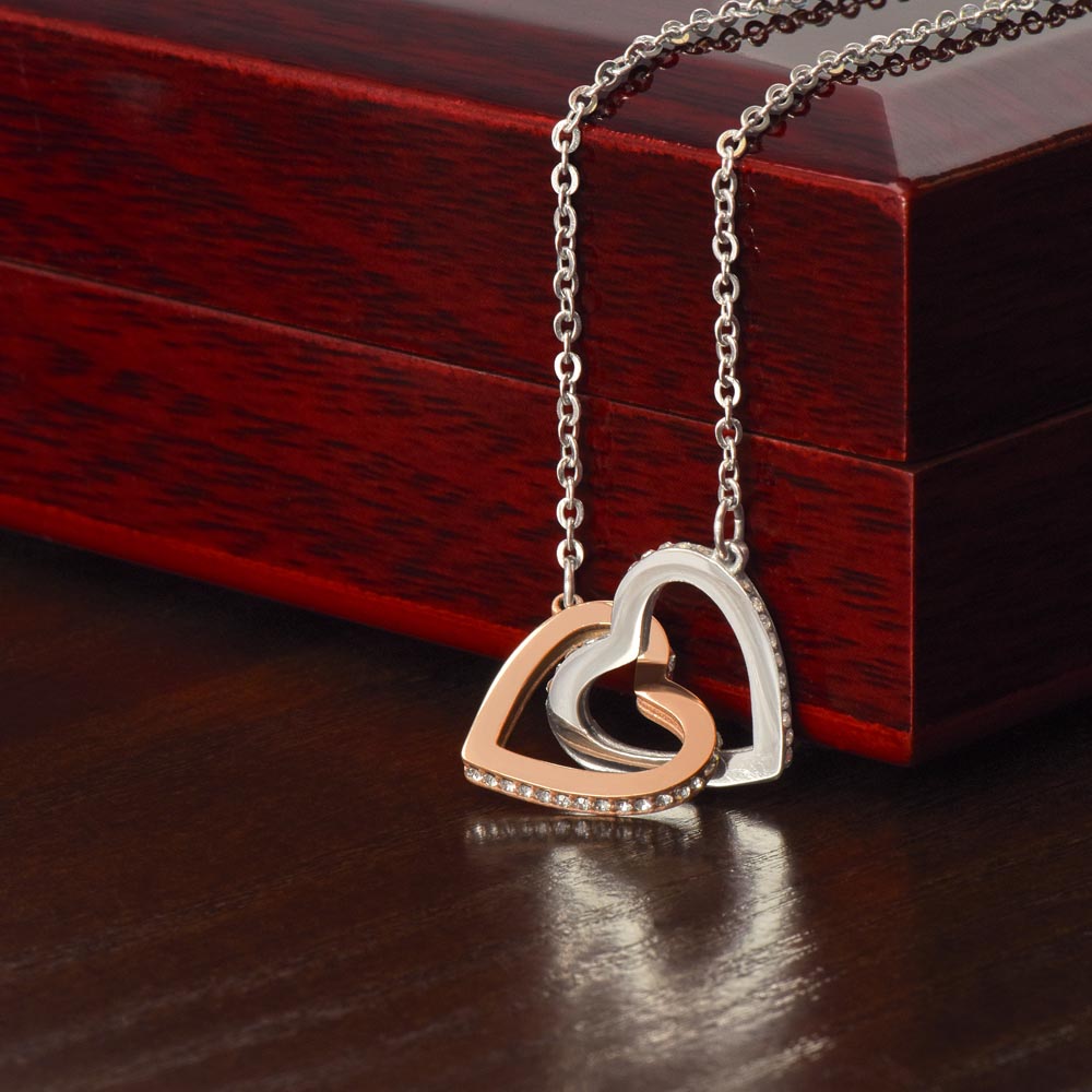 Gift to Wife Ribbon Necklace – 4Lovebirds