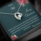 Forever love necklace, Christmas gift for wife