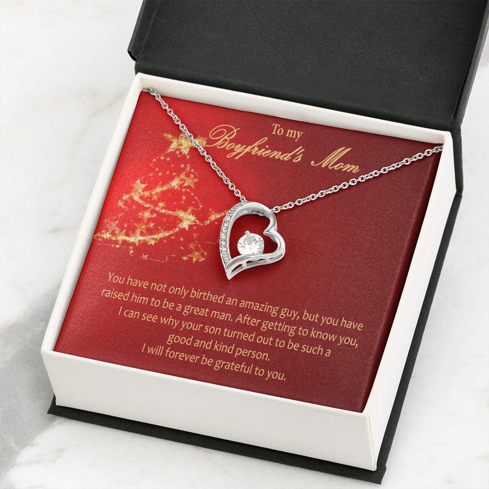 Forever Love Necklace, gift for Boyfriend's Mom