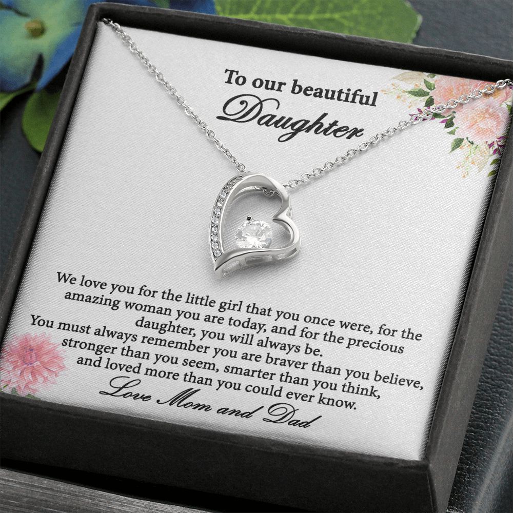 Forever Love Necklace - gift from Mom and Dad