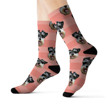 Load image into Gallery viewer, Custom pet photo socks
