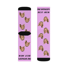 Load image into Gallery viewer, Custom Mother&#39;s Day gift socks
